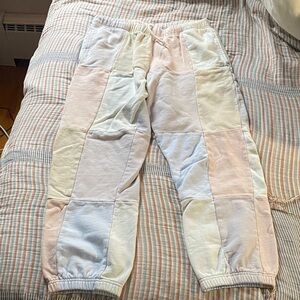 Obey Pastel Patchwork Joggers